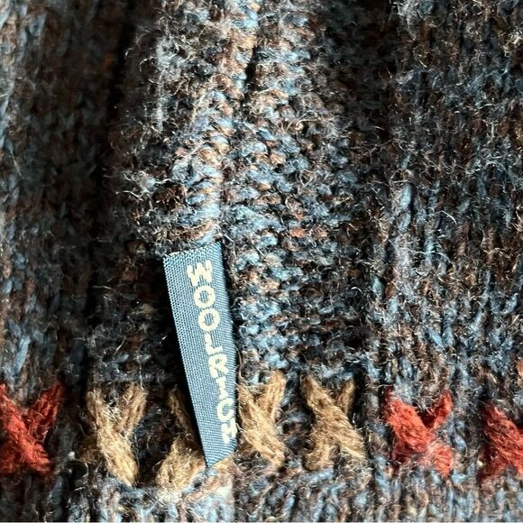 Woolrich Indigo Heather Wool Blend Sweater - Picture 8 of 8